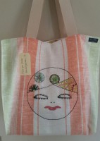 Handbestickte Einkaufstasche